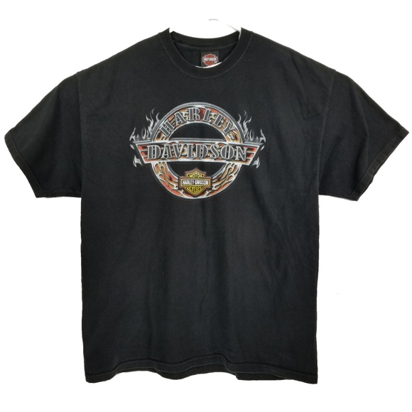 HARLEY-DAVIDSON of London Dealer Tee Cotton Sz XL - Picture 6 of 8